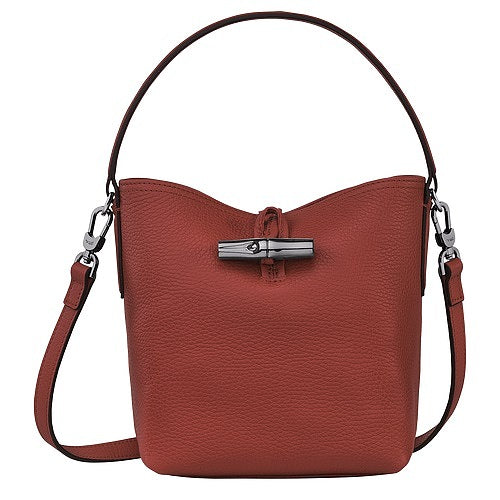 LONGCHAMP Roseau pebbled-leather tote