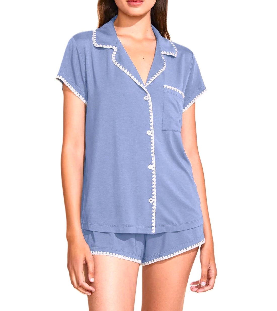 Eberjey Frida TENCEL™ Modal Shortie Short PJ Set – BagShop PL