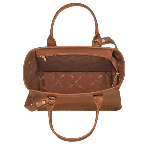 Longchamp Le Foulonne Top Handle Handbag with Crossbody Strap