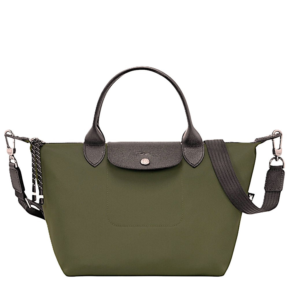 【関税・送料込み】LONGCHAMP LE PLIAGE ENERGY SMALL TOTE Le Pliage Energy S Handbag Black - Recycled canvas