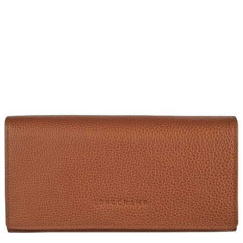 Longchamp Le Foulonne Continental Wallet With Credit Card Flap