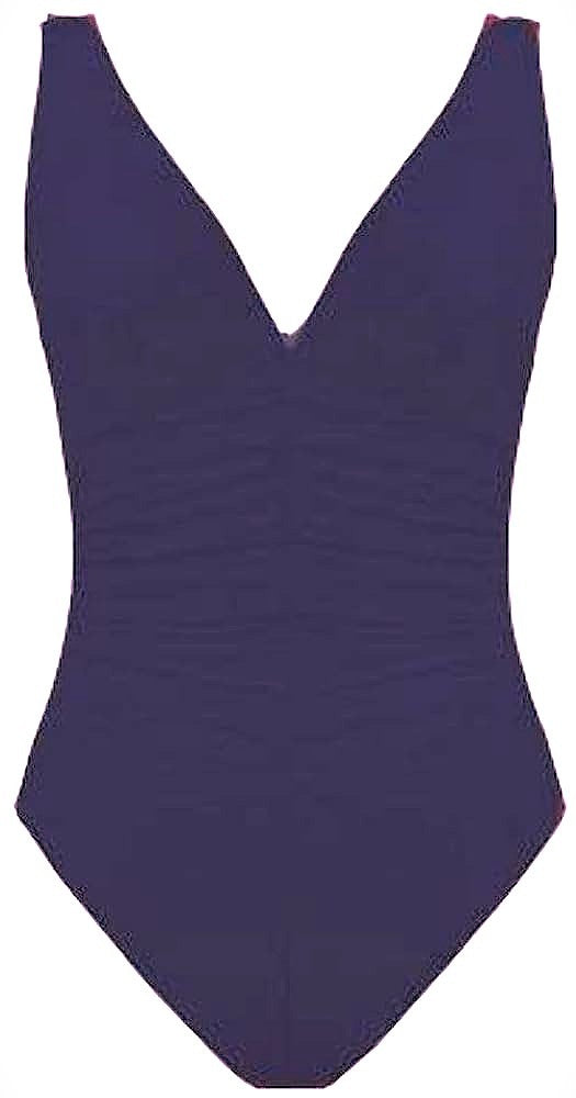 Karla Colletto Basic V-Neck Swimsuit
