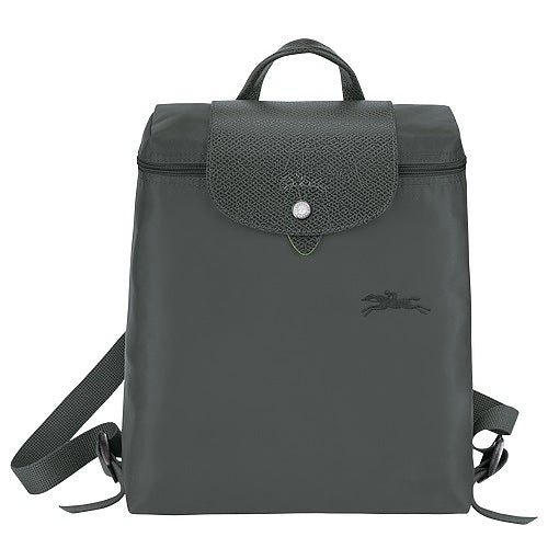 Longchamp Le Pliage Green Medium Folding Backpack