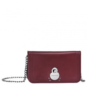 Longchamp Cavalcade Wallet with Chain