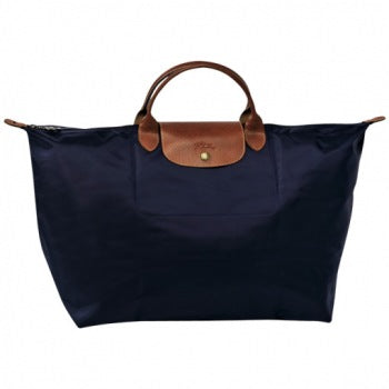 Longchamp Le Pliage Large Top Handle Folding Tote Bag