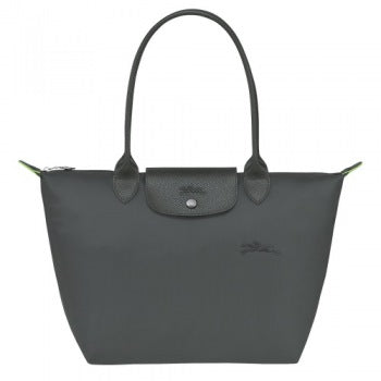 Longchamp Le Pliage Green Large Shopping Shoulder Tote Bag