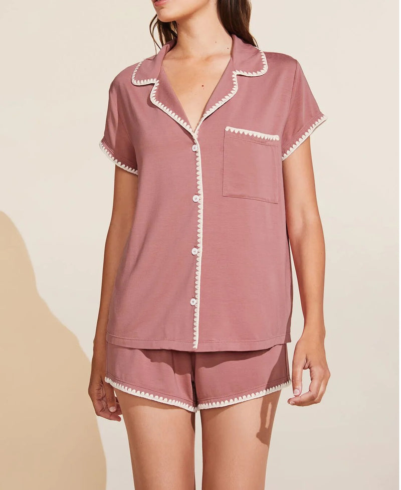 Eberjey Frida TENCEL™ Modal Shortie Short PJ Set