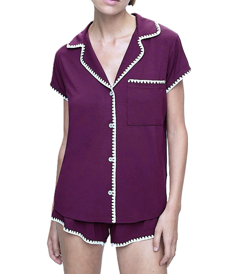Eberjey Frida TENCEL™ Modal Shortie Short PJ Set