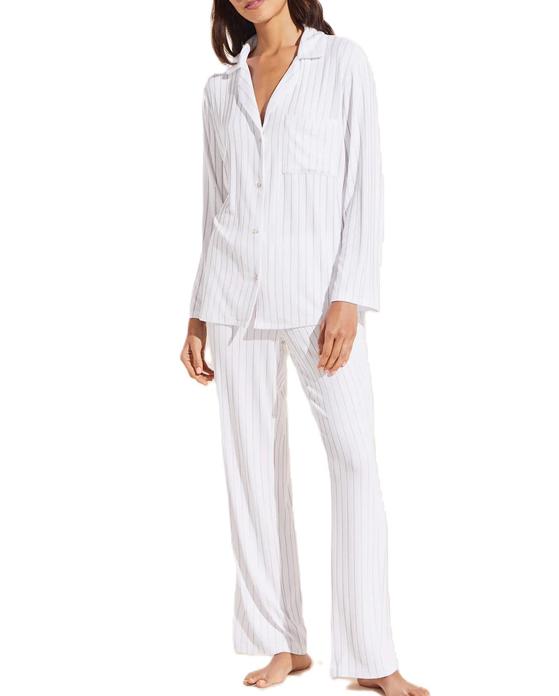 Eberjey Gisele TENCEL™ Modal Rib Long PJ Set