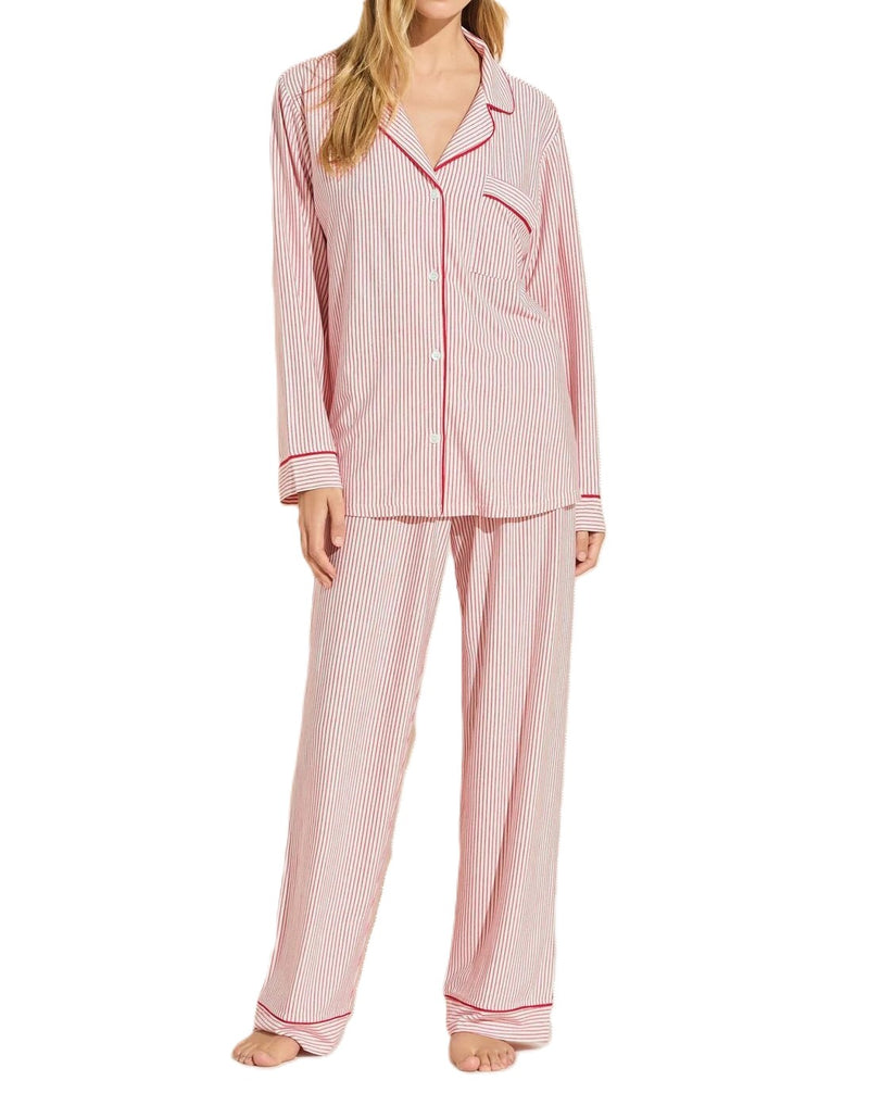 Eberjey Gisele Printed Long PJ Set