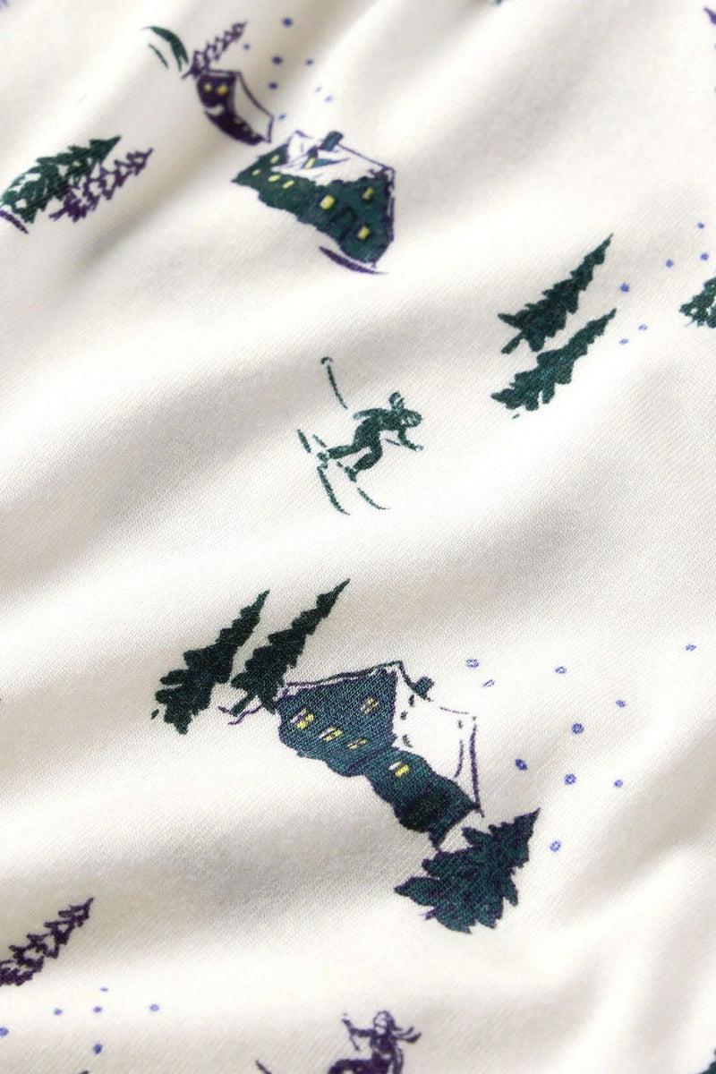 Eberjey Gisele Printed Long PJ Set