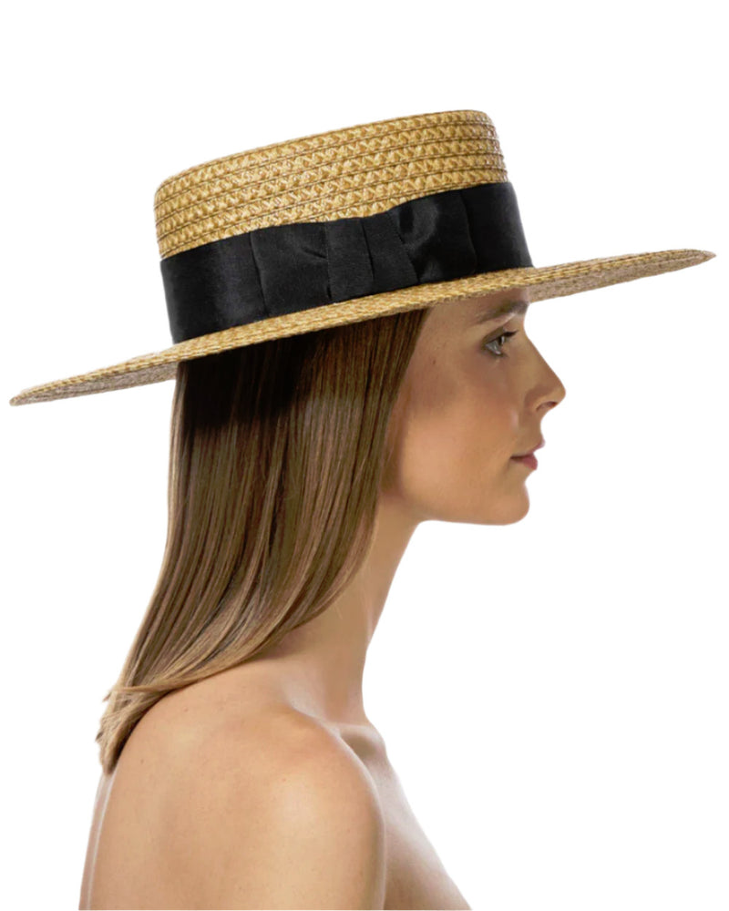 Eric Javits Boater Hat Gondolier