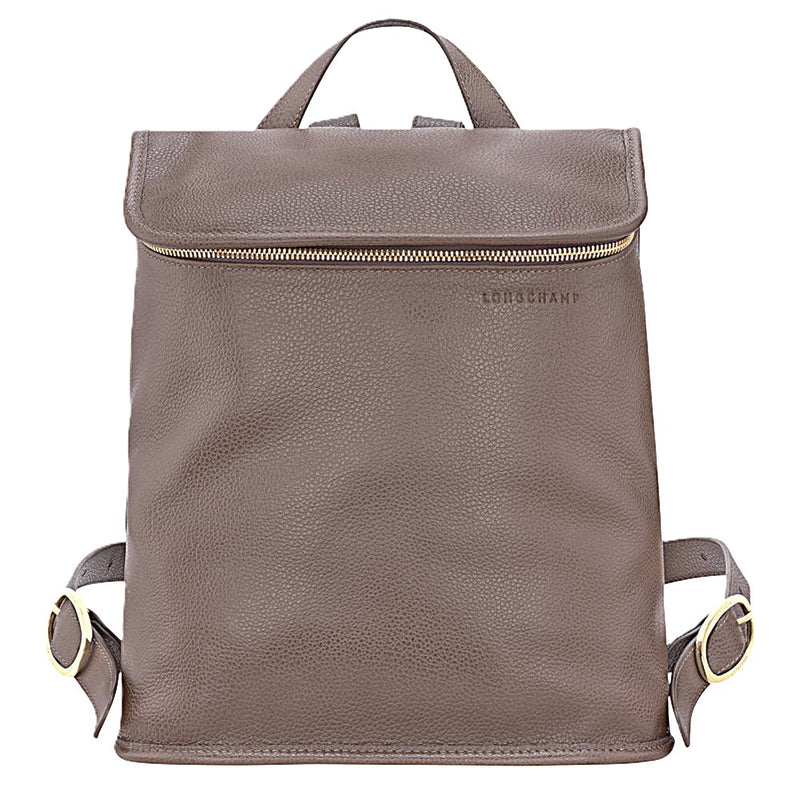Backpack M Le Foulonné Taupe Longchamp