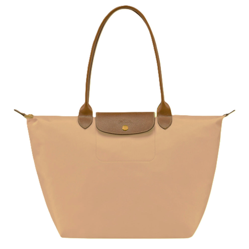 【関税&送料込】Longchamp Fawn-Coloured Le Pliage Original M Le Pliage Original M Handbag Fawn - Recycled canvas