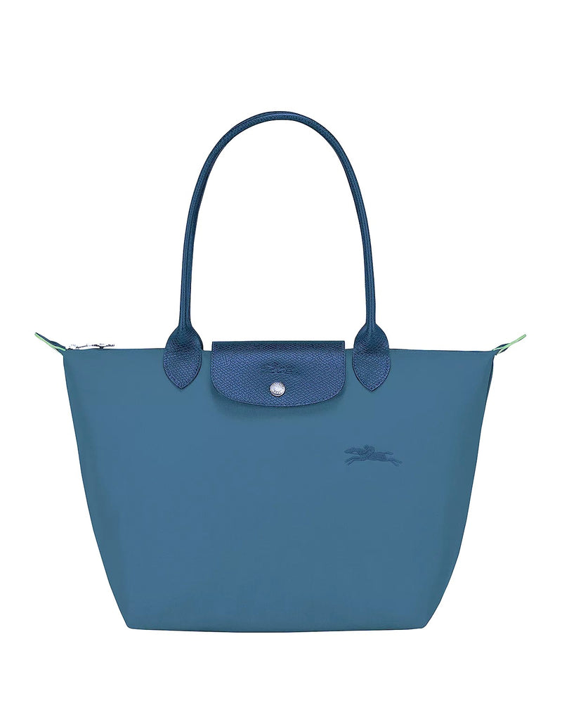 Longchamp Le Pliage Green Medium Shoulder Tote Bag