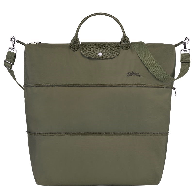 Longchamp Le Pliage Green Expandable Travel Bag