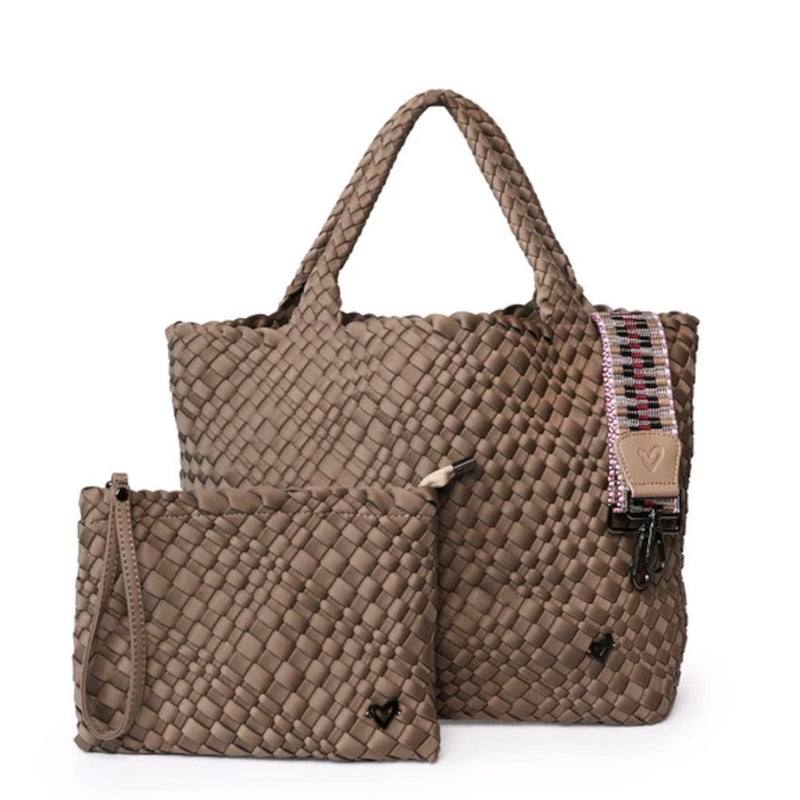 preneLOVE® London Woven Large Tote