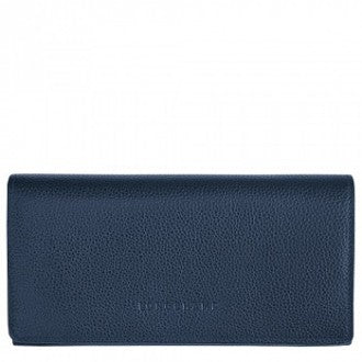 Longchamp Le Foulonne Continental Wallet With Credit Card Flap